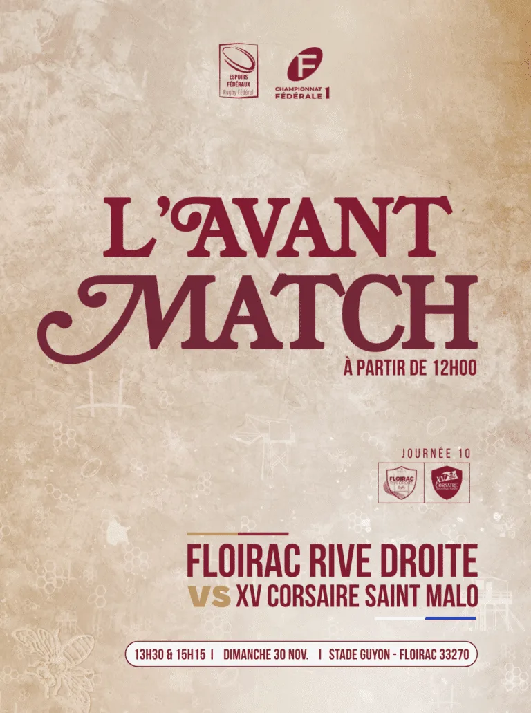 Lire la suite à propos de l’article L’AVANT-MATCH ❤️‍🔥