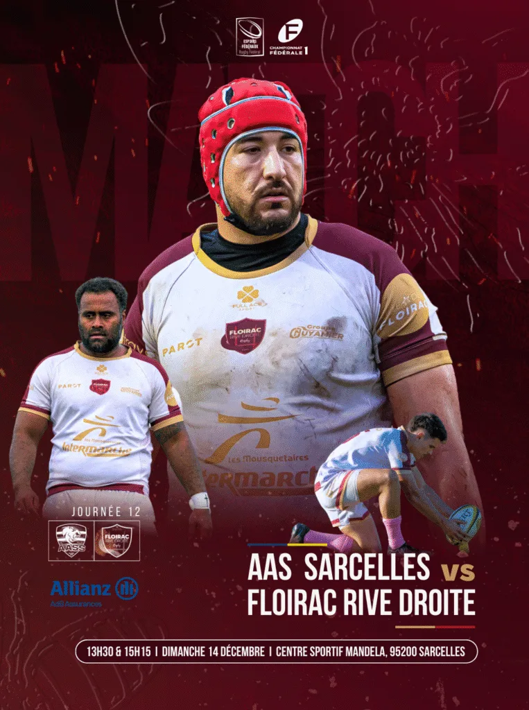 Lire la suite à propos de l’article Journée 12 vs AAS SARCELLES ❤️‍🔥